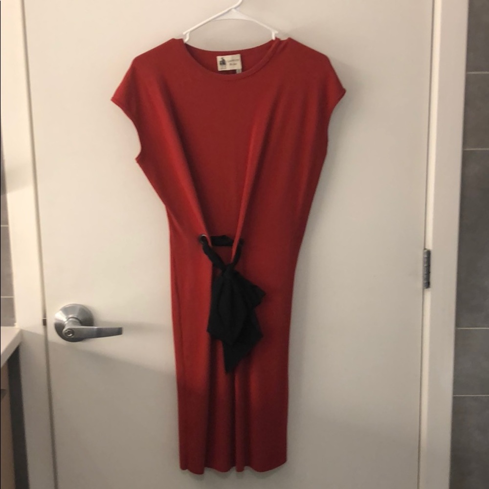 Lanvin red dress
